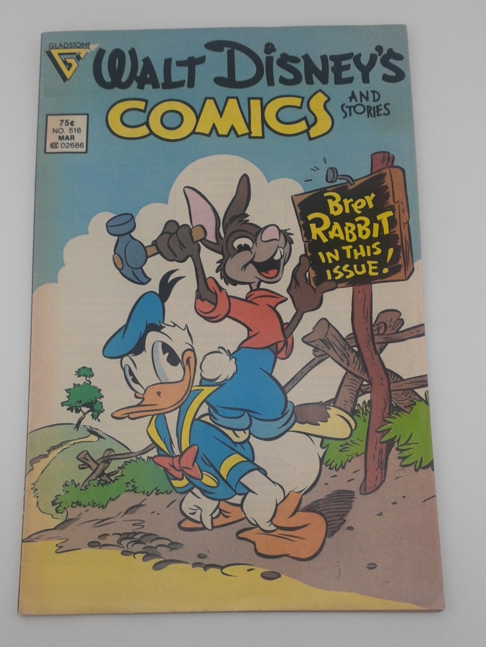Walt Disney's Comics and Stories #516 Gladstone Comics 1987 Br'er Rabbit
